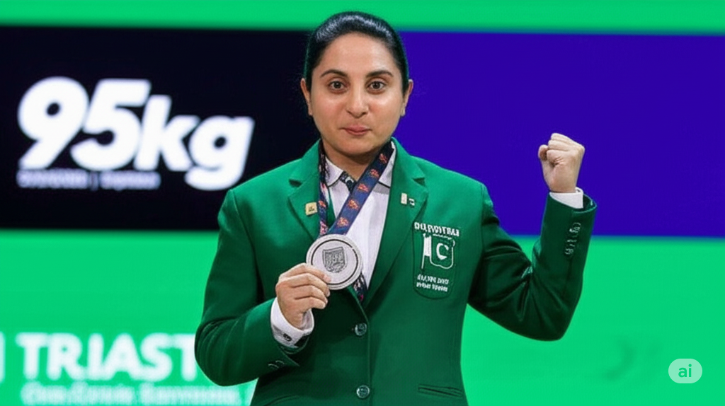 Sybil Sohail wins Pakistan’s first women’s gold at the Asian Weightlifting Masters by lifting 95kg, marking a milestone for the nation and inspiring future athletes. Focus keyword: Sybil Sohail Asian Weightlifting gold