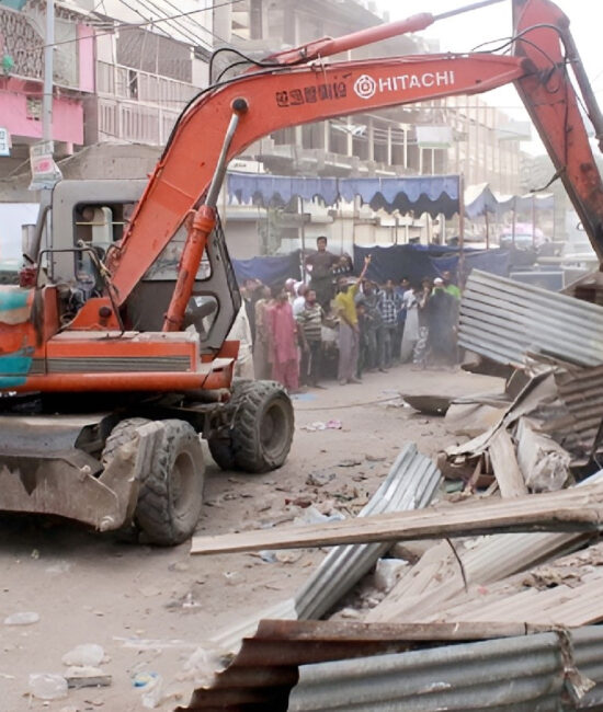 "CDA anti-encroachment operation in Diplomatic Enclave Islamabad 2025 with enhanced security measures protecting embassy buildings"