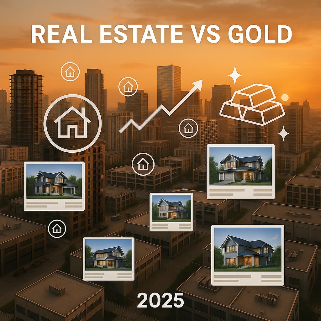 real estate vs gold