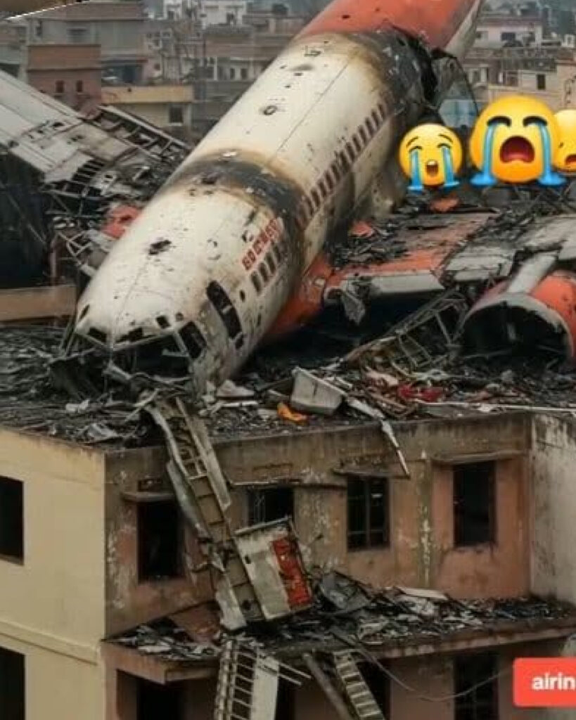 Crowds gather as firefighters work to extinguish flames after a jet crashed into a school building in Dhaka, with smoke rising and people aiding the wounded.