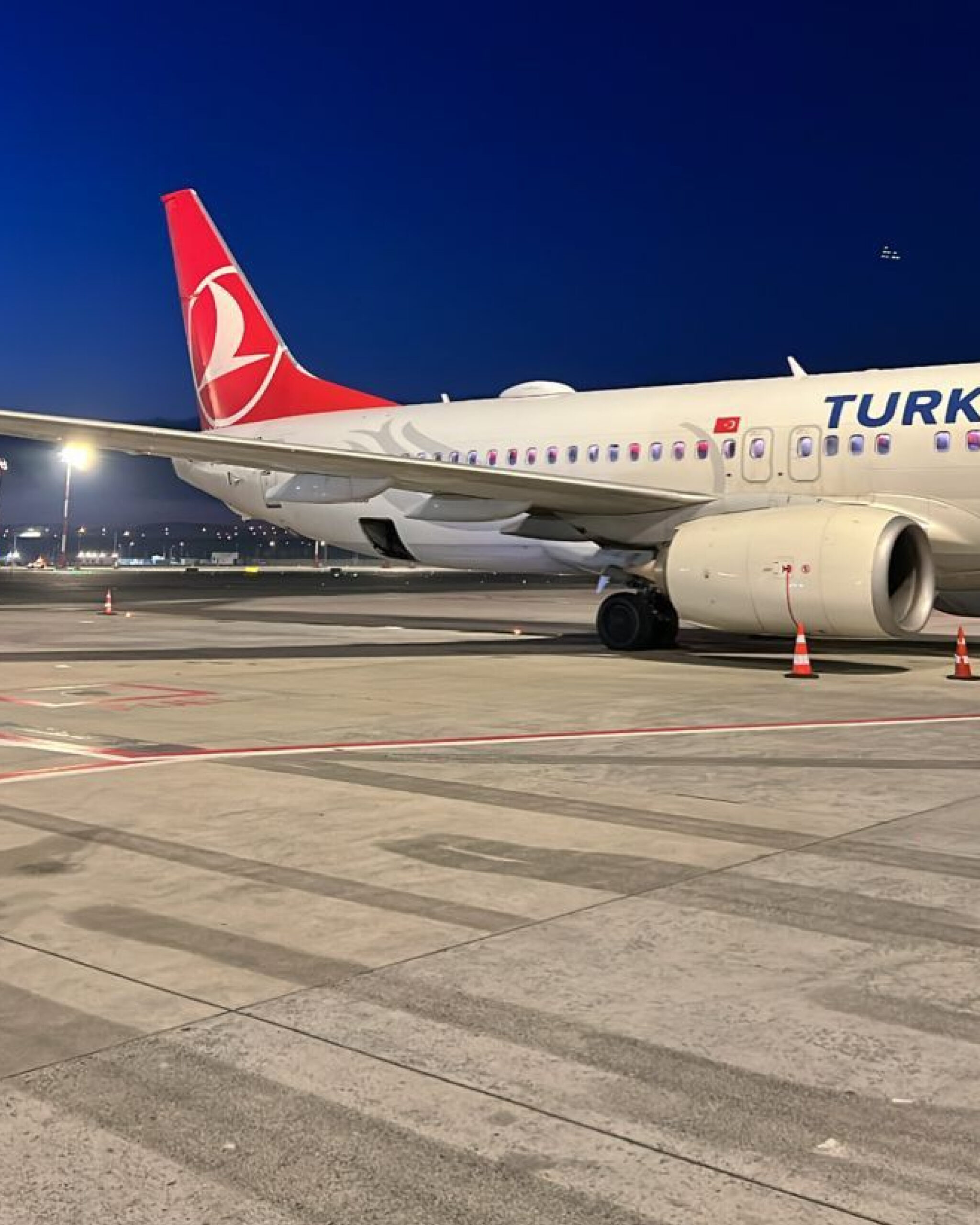 Turkish Airlines A330 at Islamabad Airport with passengers boarding, highlighting increased flights and stronger travel links.